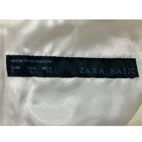 ZARA Tiered Zipper Sheath Sleeveless Stretch Dress - Picture 5 of 5